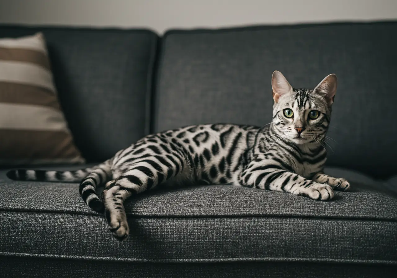 The Silver Bengal Cat - A Captivating Beauty with a Bold Heart